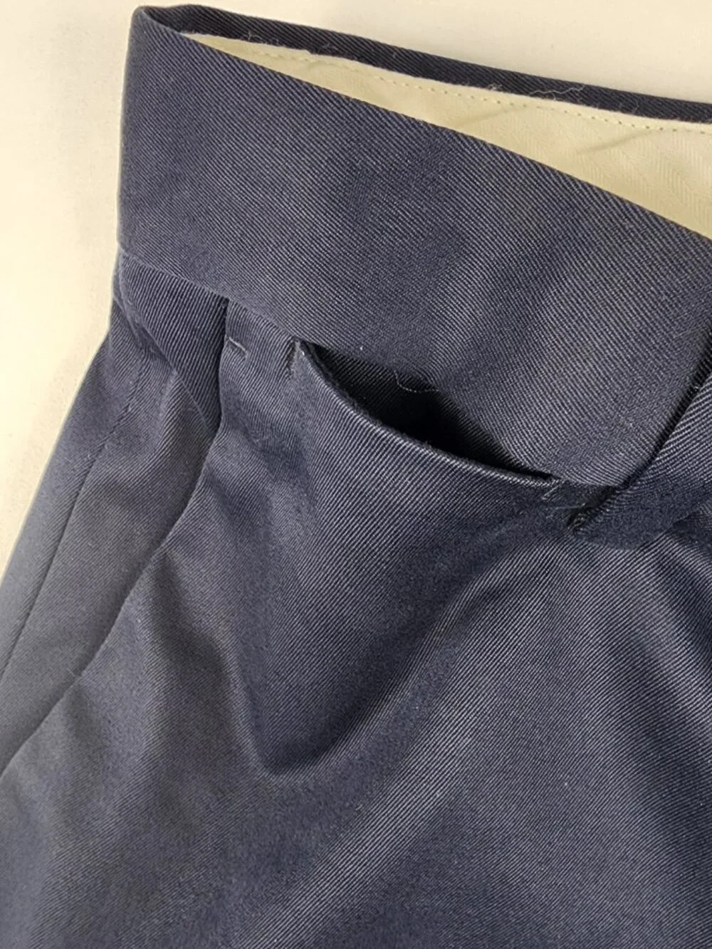 Banana Republic Mens 30x32 Navy Blue Aiden Chino Performance Comfort Pants EX